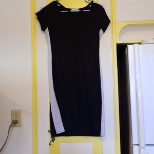 💲Black and white jersy dress.💲